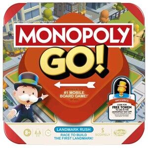 Monopoly GO! Board Game  Inspired by The Popular Mobile Brand New Sealed 🎁🎁🎁